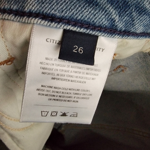 Citizens of Humanity Emannuelle Low Rise Boot Jeans in Meadow size 26 NWT - Picture 7 of 11